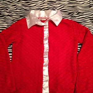 GIRLS LONG SLEEVE RED DRESS SHIRT is being swapped online for free