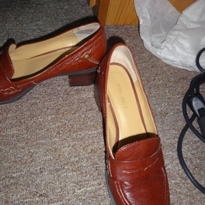 Nine West Cordovan Rust Brown Loafers 7.5 is being swapped online for free
