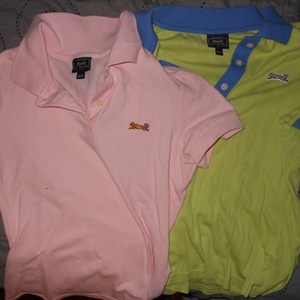 Le Tigre polos lot of 2 - size small is being swapped online for free