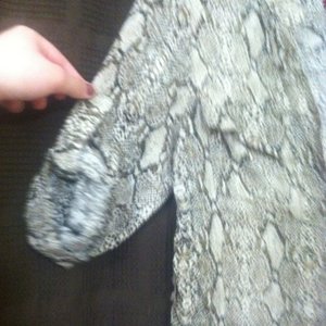 Macy's Snake Print Tunic (Small) is being swapped online for free