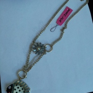 Betsey Johnson Sea Themed FISH necklace is being swapped online for free