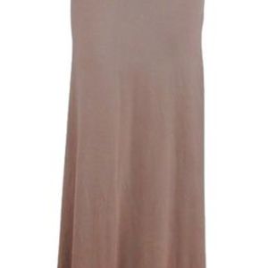 NWT Beige maxi skirt Size M is being swapped online for free