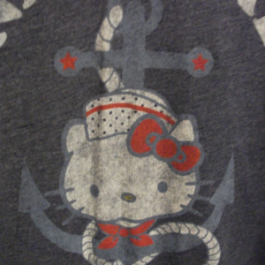 Nautical Hello Kitty Shirt is being swapped online for free