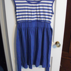 Blue & White Striped Dress is being swapped online for free
