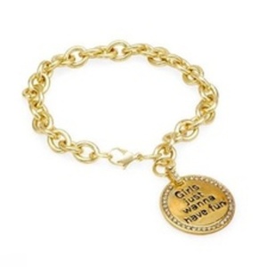 Universal language enamel bracelet is being swapped online for free