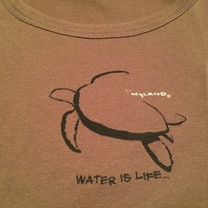 Water is Life Tee size Small is being swapped online for free