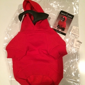 NWT Little dog Pull Over Hoodie! XS is being swapped online for free