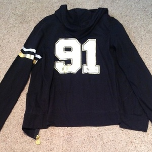 SP Classic Black & Gold Hoodie/ Jacket - Size UK 8. is being swapped online for free