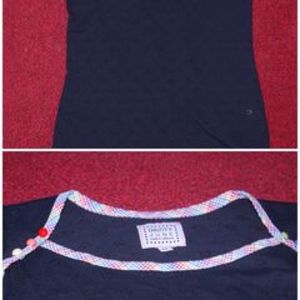 cute heart patterned tee, rainbow collar is being swapped online for free