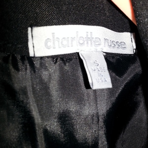 s Charlotte russe black blazer is being swapped online for free