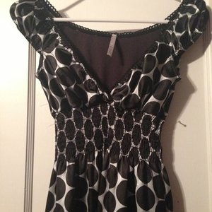 Agaci small polka dot dress is being swapped online for free