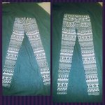 NWOT Aztec black and white H&M Jeans is being swapped online for free