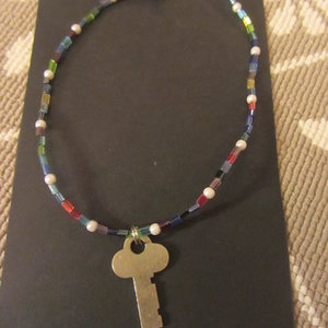 Beaded Key Necklace is being swapped online for free