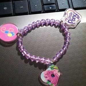 My little pony stretchy bracelet- is being swapped online for free
