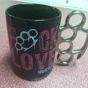 F*** Love coffee mug is being swapped online for free