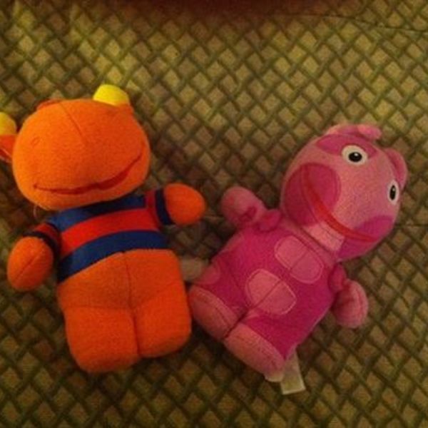 Backyardigans stuffed toys is being swapped online for free