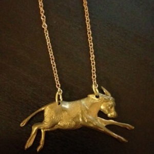 Brass Donkey Necklace is being swapped online for free
