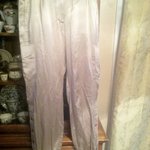 NWT-Plus size chico's champagne silk pants (size:plus size 3 16/18?) is being swapped online for free