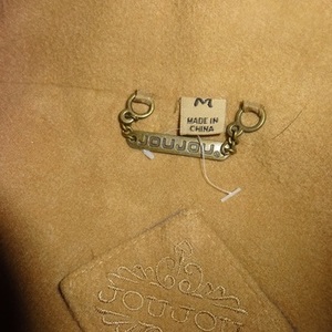 JouJou NWOT Camel Poncho (small defect) M is being swapped online for free