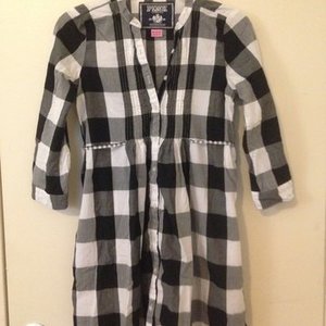 Victoria's Secret PINK plaid dress/tunic (sz. extra small) is being swapped online for free