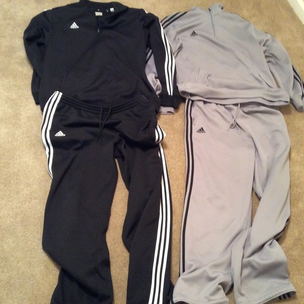 Adidas men’s XL jacket and pants is being swapped online for free