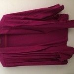 Fushia Rough Silk Jacket is being swapped online for free