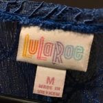 Lularoe Lindsay Kimono size M color blue- NWOT  is being swapped online for free