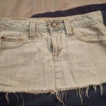 Evis low rise mini skirt, REALgood condition. is being swapped online for free