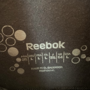 L Reebok Gray Exercise Zip Front Jacket is being swapped online for free