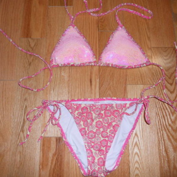 sequin bikini victoria's secret