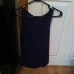 Navy Blue Sleeveless H&M Blouse is being swapped online for free