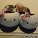 Hello Kitty Slippers is being swapped online for free
