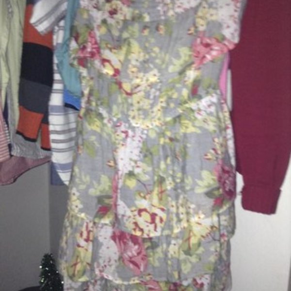 floral dress is being swapped online for free