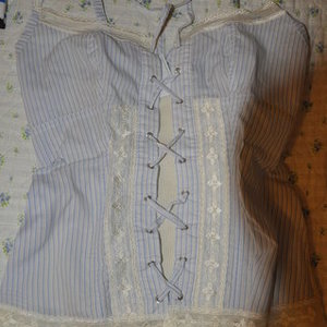 Very cute lace top  is being swapped online for free