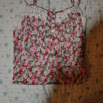 cute flowered tank top is being swapped online for free