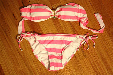 Striped Anchor Bikini [S] Available for Free Online Swapping :: Rehash